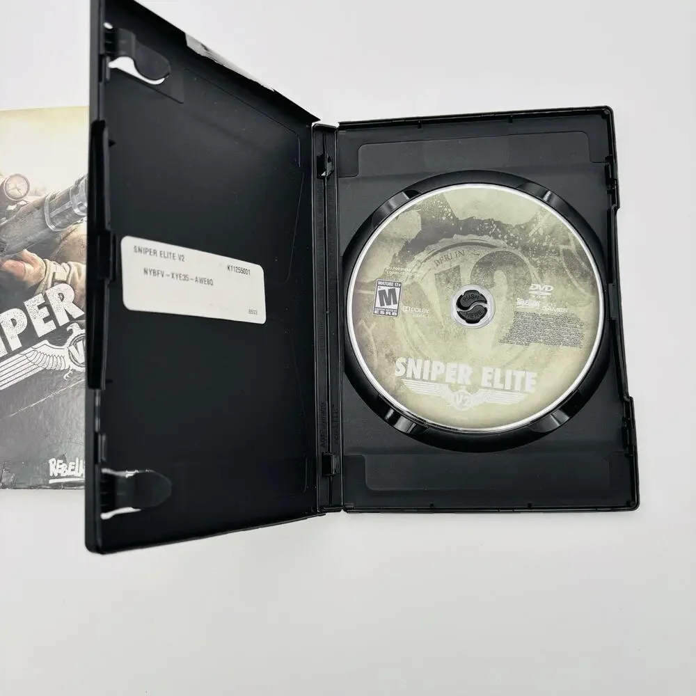 Pre-Owned Sniper Elite V2 Rebellion One Bullet (PC Game, 2013) No Manual VG Cond
